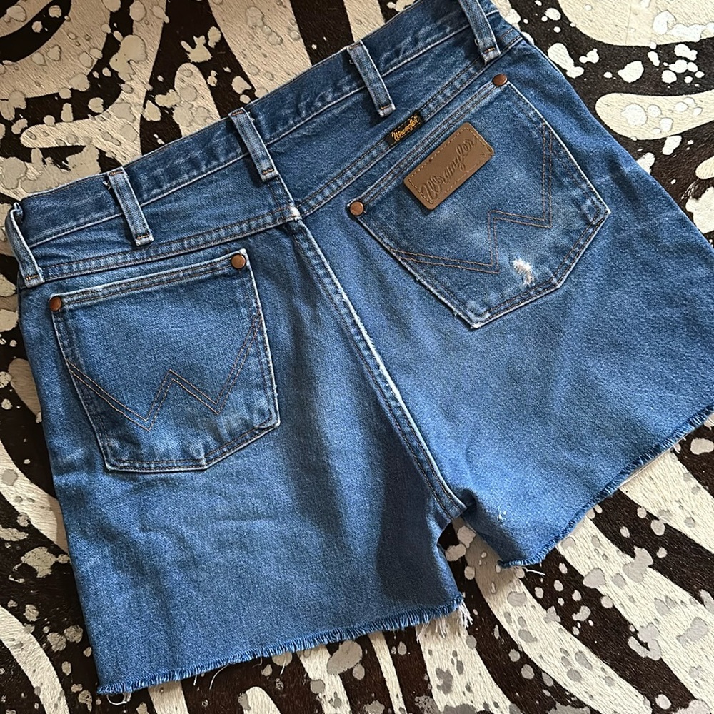 WRANGLER vintage cutoff jeans denim jorts